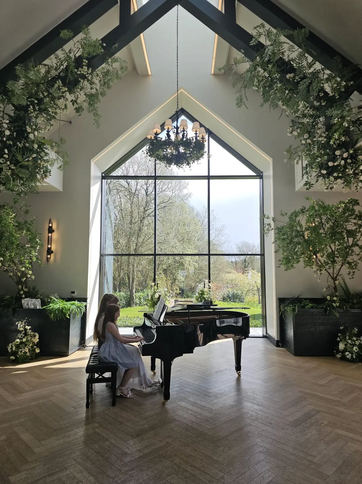 Bright piano teaching space at V. Piano Lessons in Carrickmacross