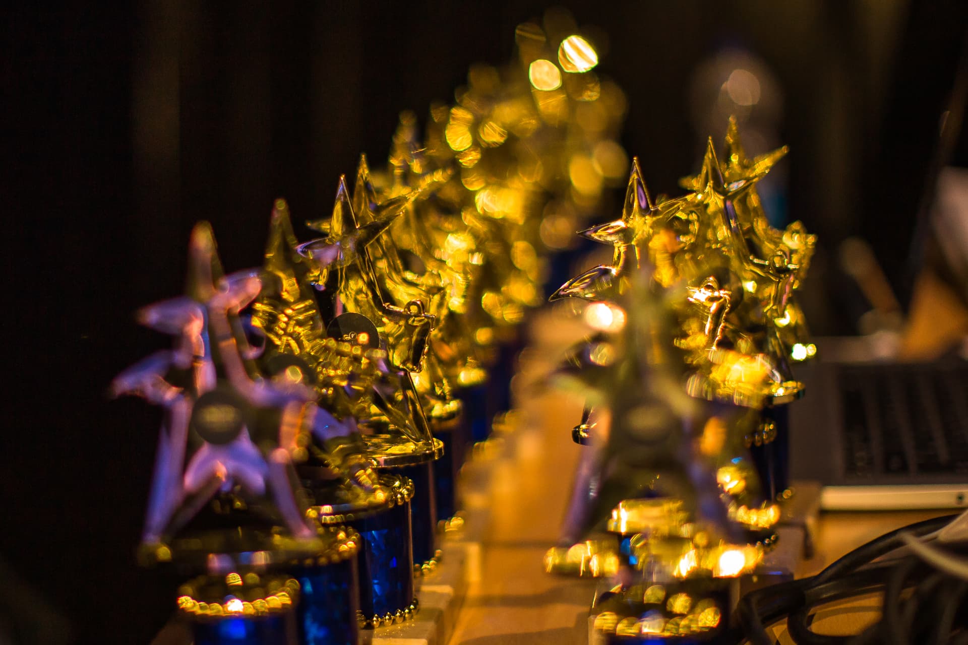 Awards presented to students at a V. Piano Lessons concert